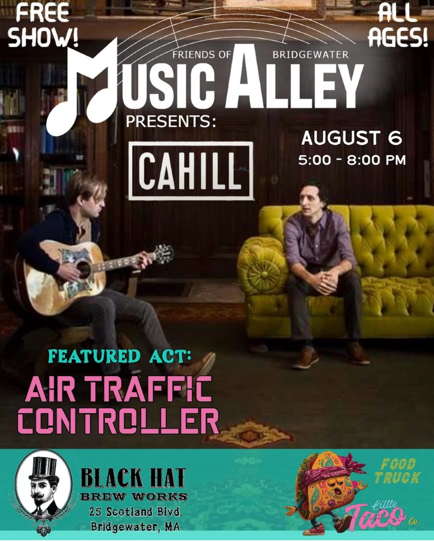 Thanks to @bridgewatermusicalley for having us back. It was a blast. Especially sharing the stage with @atcmusic 

Hope to be back again in the future!
