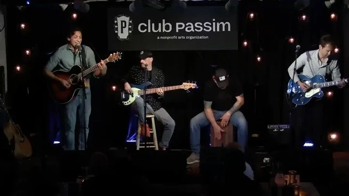 A few highlights from our show @clubpassim  We have a bunch of gigs coming up over the next few months. We&rsquo;ll post everything here so keep an eye out!

&ldquo;Hey Jealousy&rdquo;
&ldquo;The View From Nowhere&rdquo;
&ldquo;Can&rsquo;t Live On My