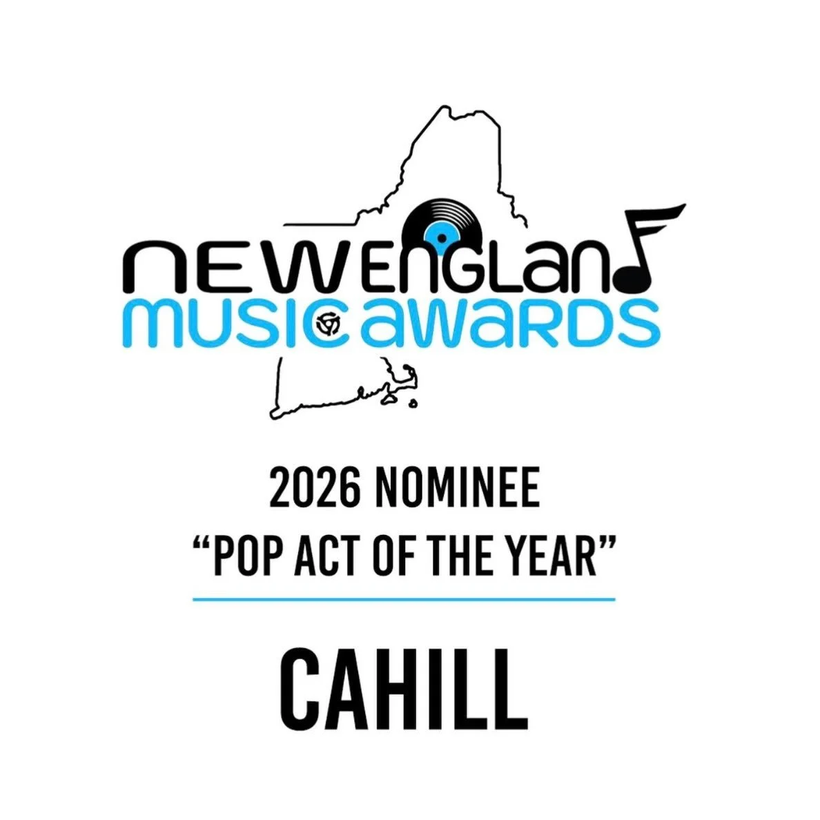 Thanks to everyone who voted this past week! Thanks to @nemusicawards for the nomination. Results are announced Nov 15.