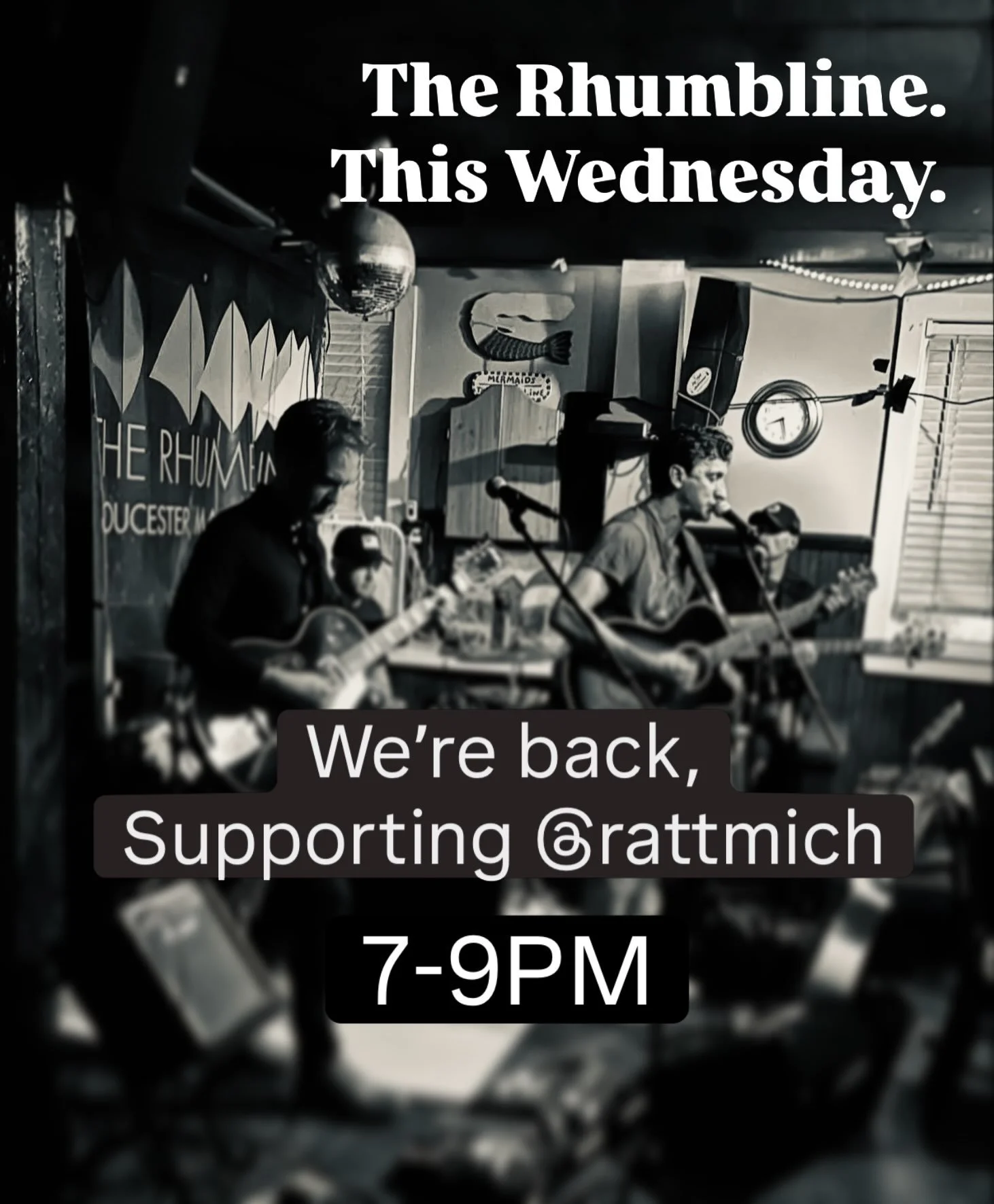 Gloucester&hellip;we&rsquo;re coming back. This Wednesday Oct 14 with @rattmich