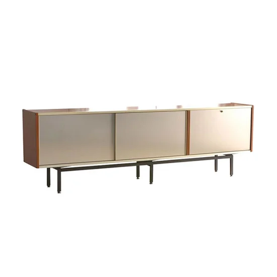 Mid Century Sideboard After Georges Frydman Lit Bar