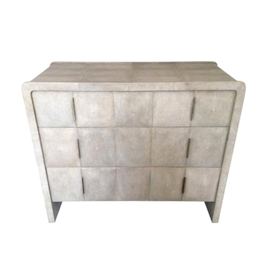 Sereno Shagreen Contemporary Dresser