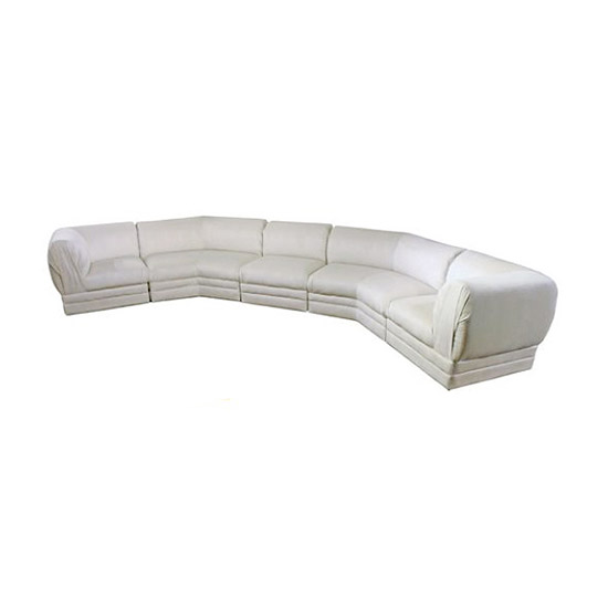 Milo Baughman Hollywood Regency Silk Sectional