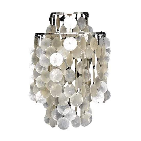 Mid Century Discus Sconce After Panton