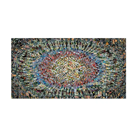 Magazine Clippings Multicolor Netherlands Rug