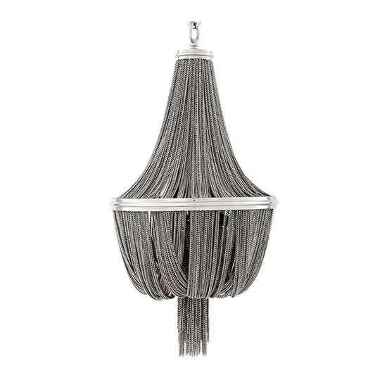 Eichholtz Large Contemporary Decorative Chain Chandelier