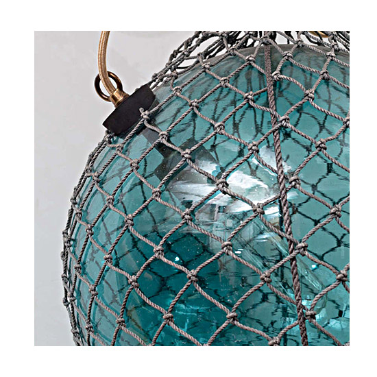 Gorgeous Fishing Float Pendant — EcoFirstArt