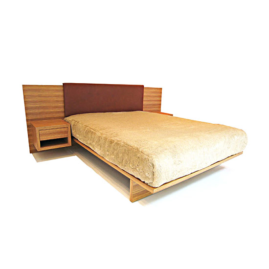 Hollywood Integral Headboard Upholstered Eco Friendly Foam Bed