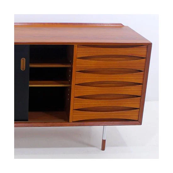 Arne Vodder Danish Modern Triennale Teak Credenza
