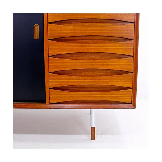 Arne Vodder Danish Modern Triennale Teak Credenza