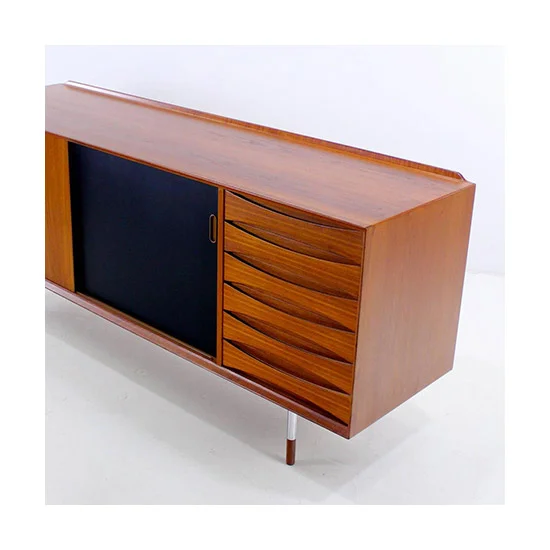 Arne Vodder Danish Modern Triennale Teak Credenza