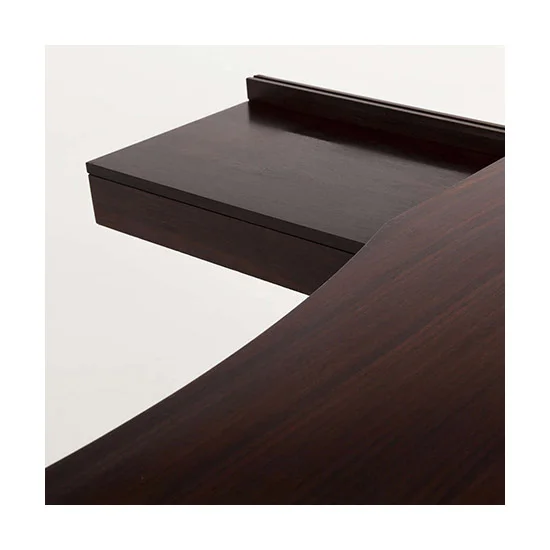Ico Parisi Terni Executive 1950s Indian Rosewood Desk