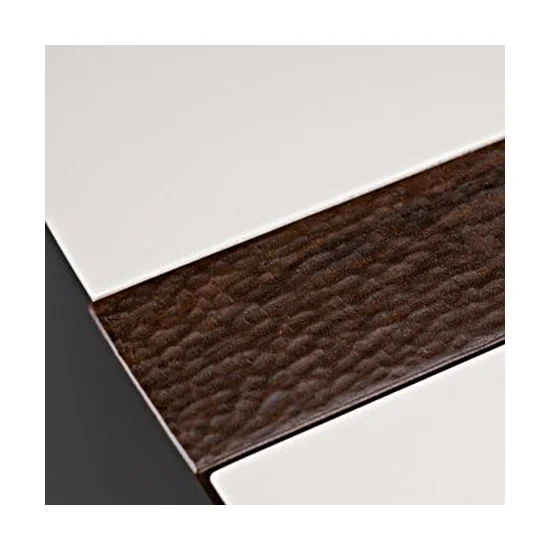 Swiss Cream Black Walnut Coffee Table