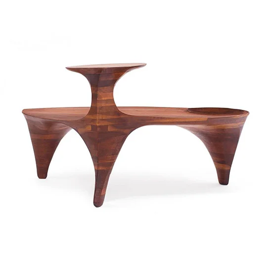 Allen Ditson Black Walnut Cocktail Table