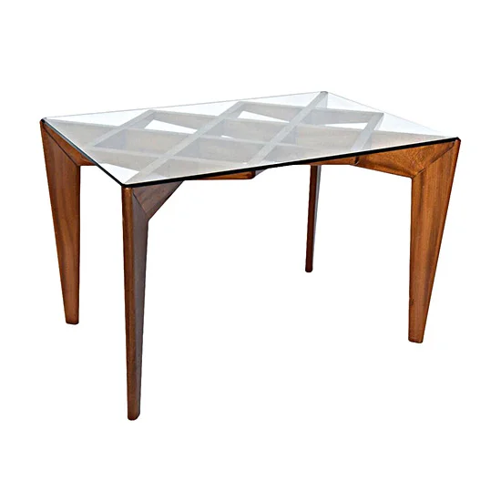 1950s Gio Ponti Modern Italian Tapered Legs Dining Table