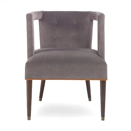 Le Hublot Mid Century French Style Upholstered Chair
