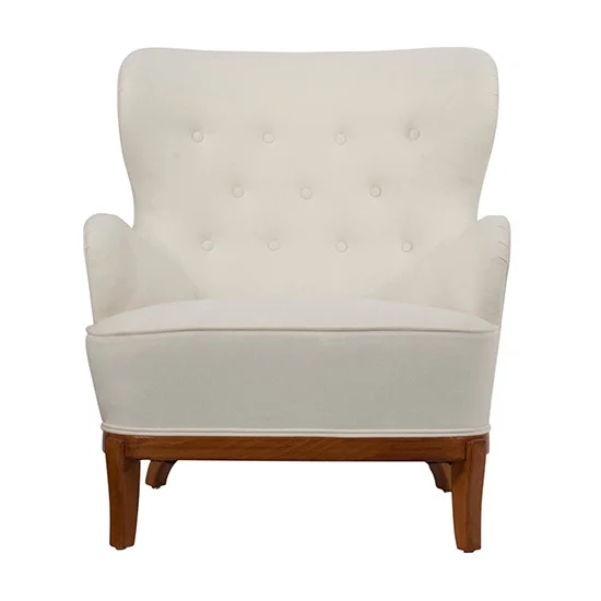 Carl-Axel Acking 1950s Swedish Upholstered Lounge Chair