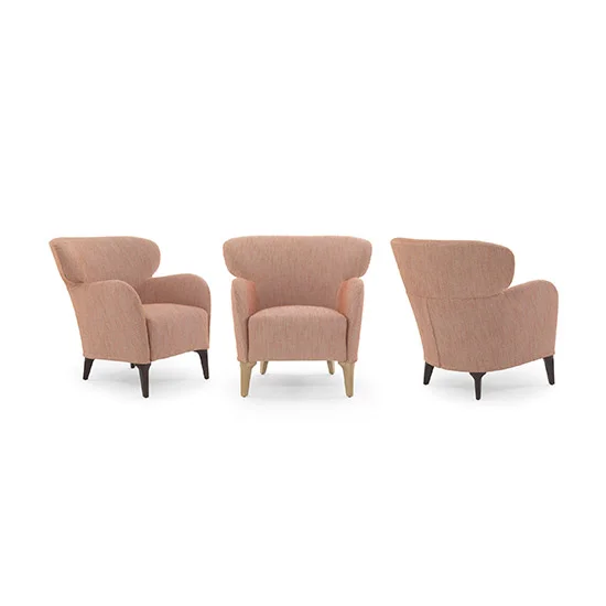Albereta Winged Upholstered Armchair