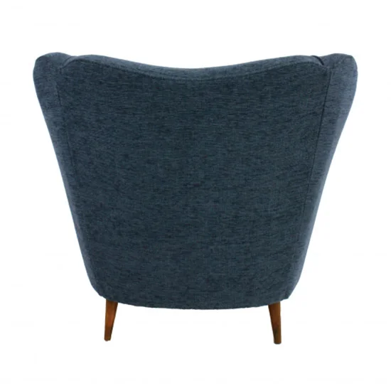 Stylish Italian Upholstered 1950s Armchair