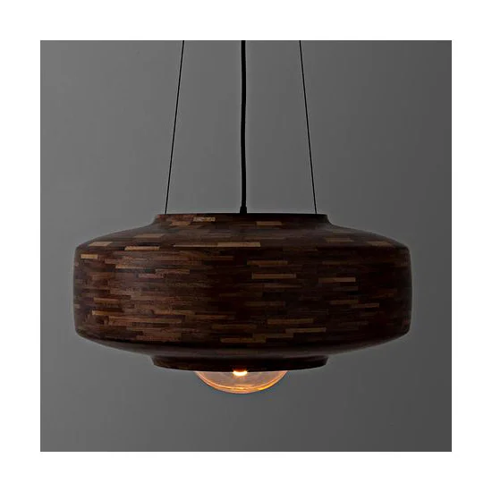 Stacked Saucer Pendant Light