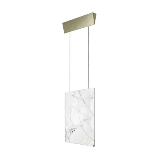 Werner Sr. Calacatta Gold Pendant Lamp