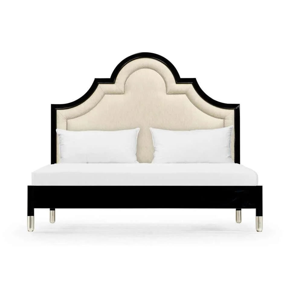 Mid Century Upholstered Bed — EcoFirstArt