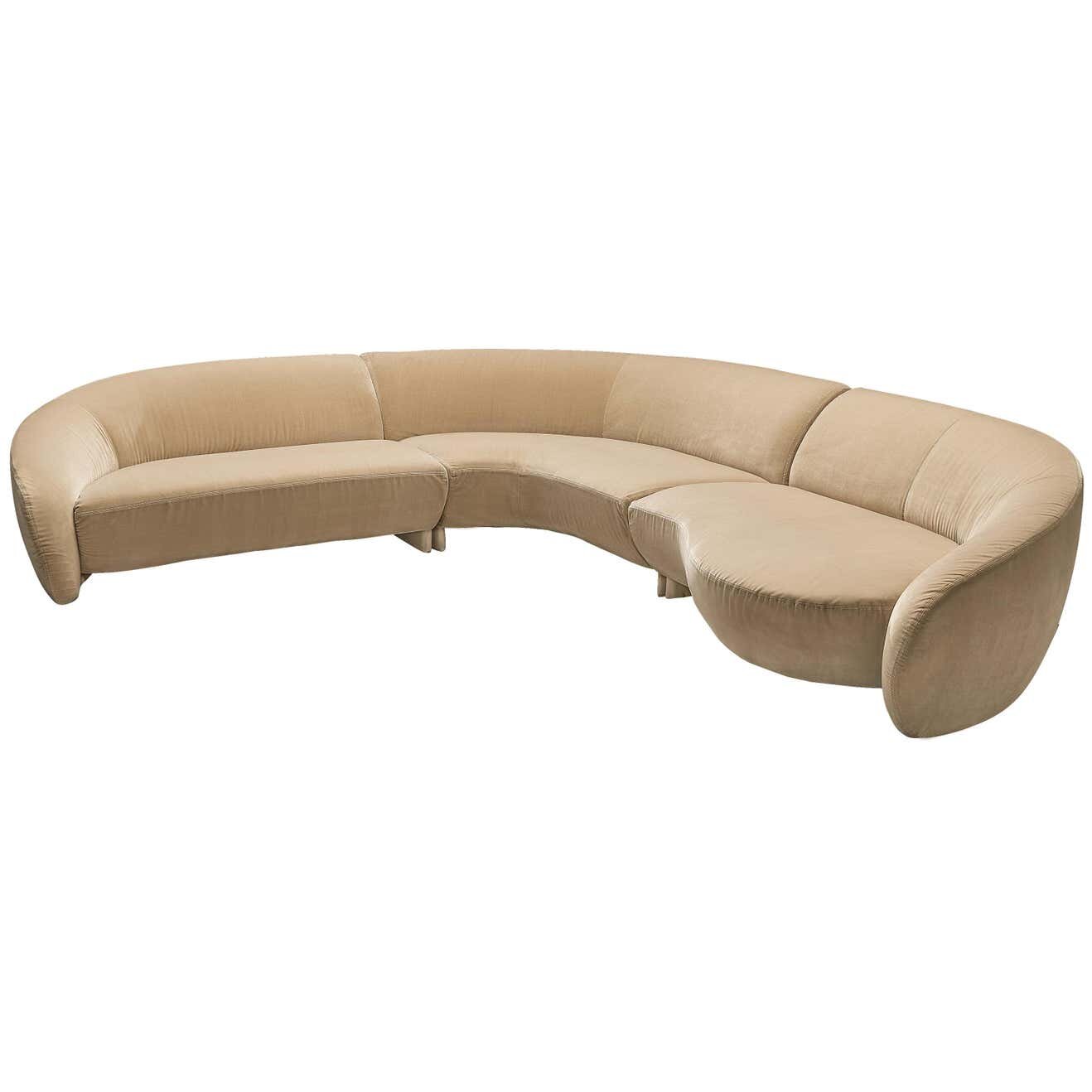 Italian Modular Corner Sofa — EcoFirstArt