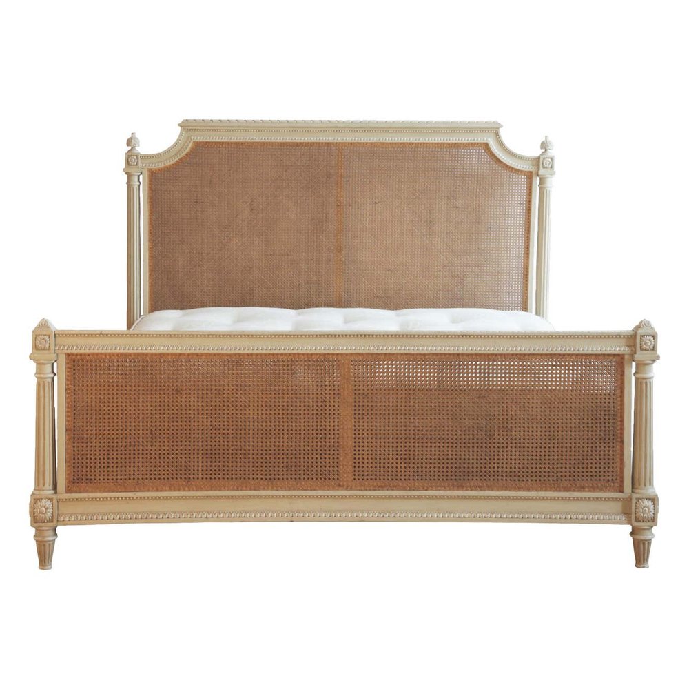 Bergère Bed, Handmade in the Classic LXVI French Style