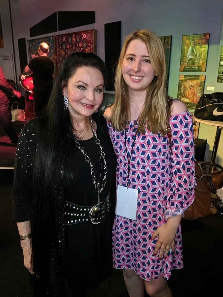 I played the preshow at 3rd and Lindsey for an allstar gala which included Crystal Gale. I got to join her on stage for the finale of Rocky Top.