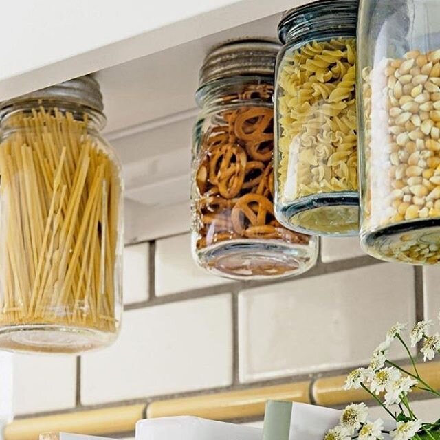 Has spending more time in the kitchen made you realize you need more counter space?? Check out this easy DIY fix!
#savecounterspace #kitchenhacks101 #kitchenstorageideas