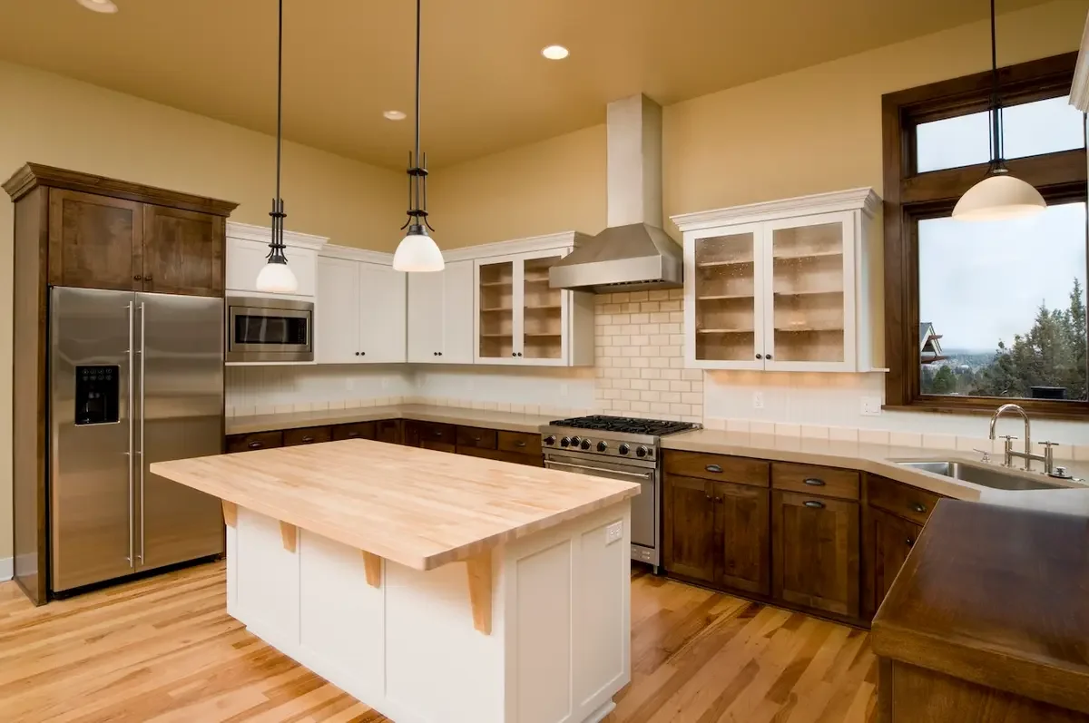 2026 Kitchen Trends Wood Island Countertops