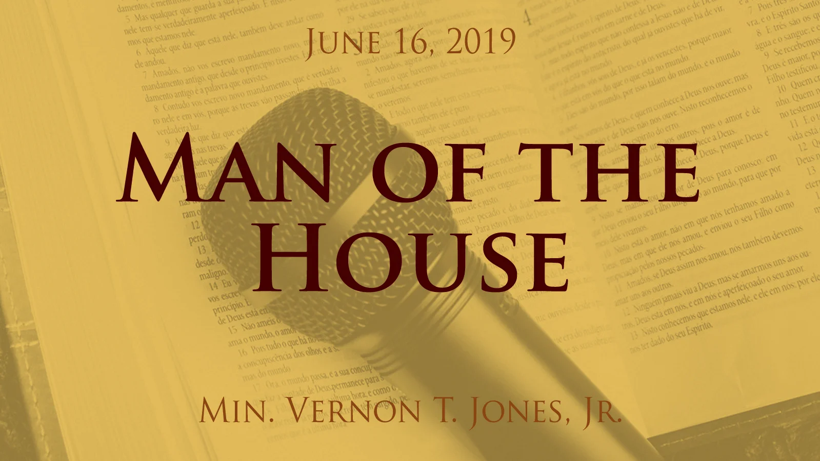 2019-06-16 Man of the House