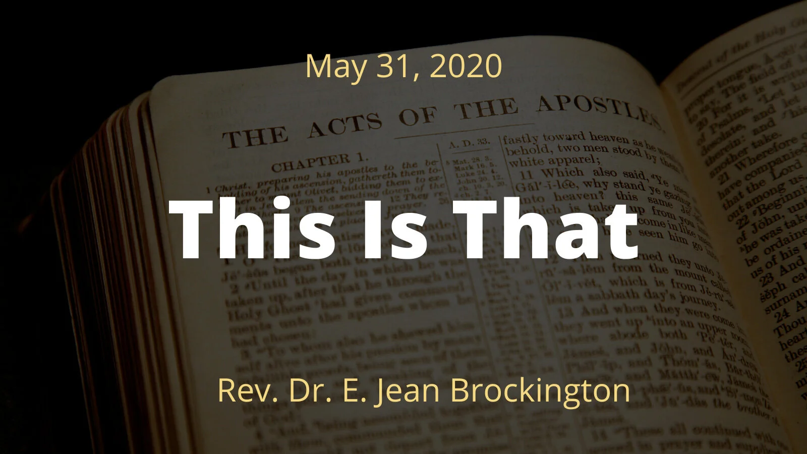 2020-05-31 This Is That