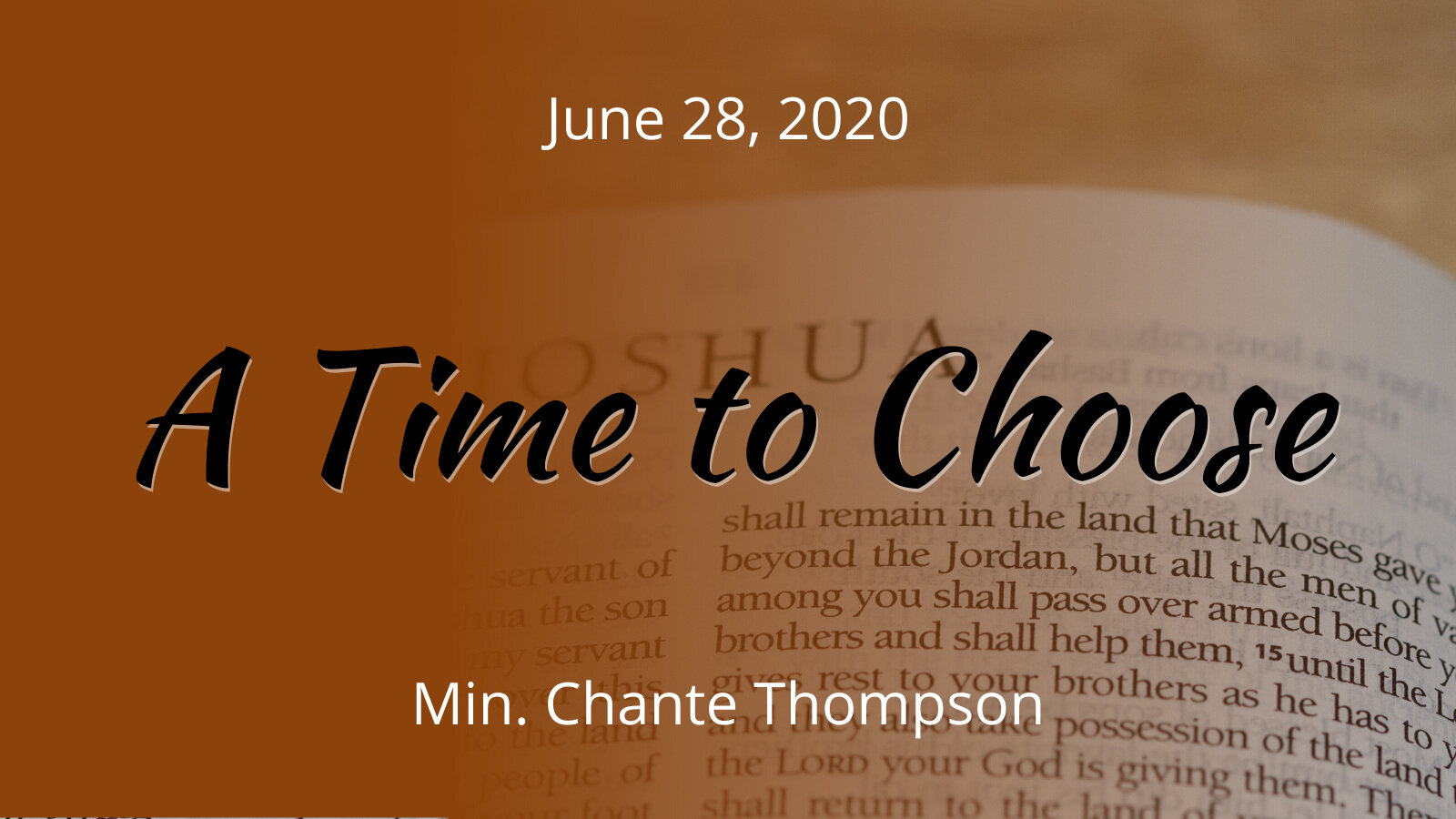 2020-06-28 A Time to Choose