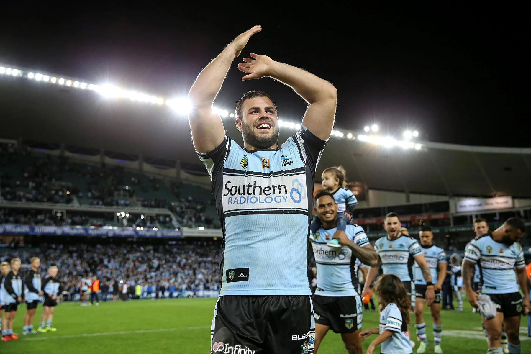 Wade Graham NRL Premiership Finals Cronulla Sharks North Queensland Cowboys Allianz Stadium Sydney