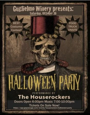 **SOLD OUT** Houserockin' Halloween at Guglielmo Winery