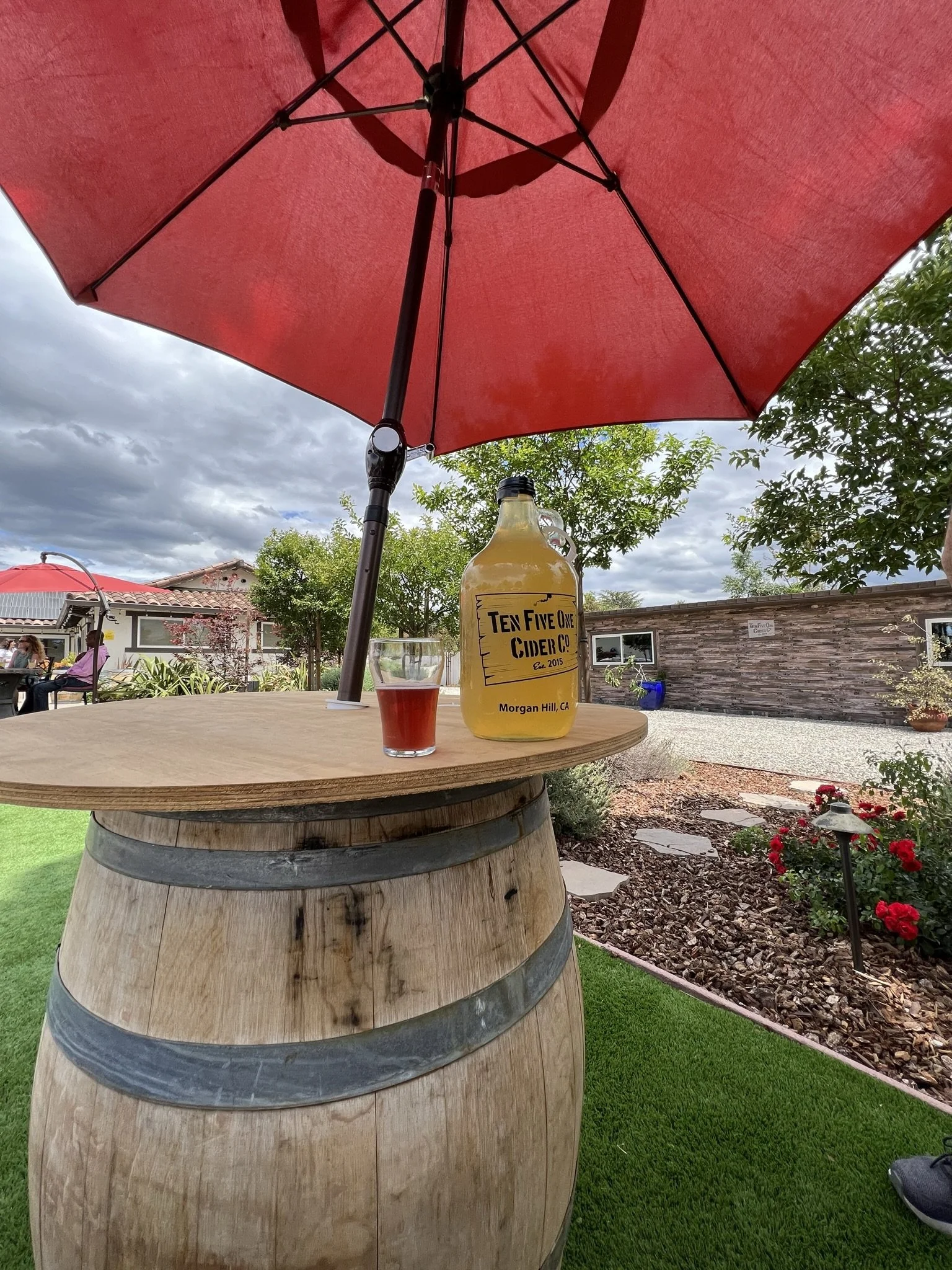 Tasting at TenFiveOne Cider Co.