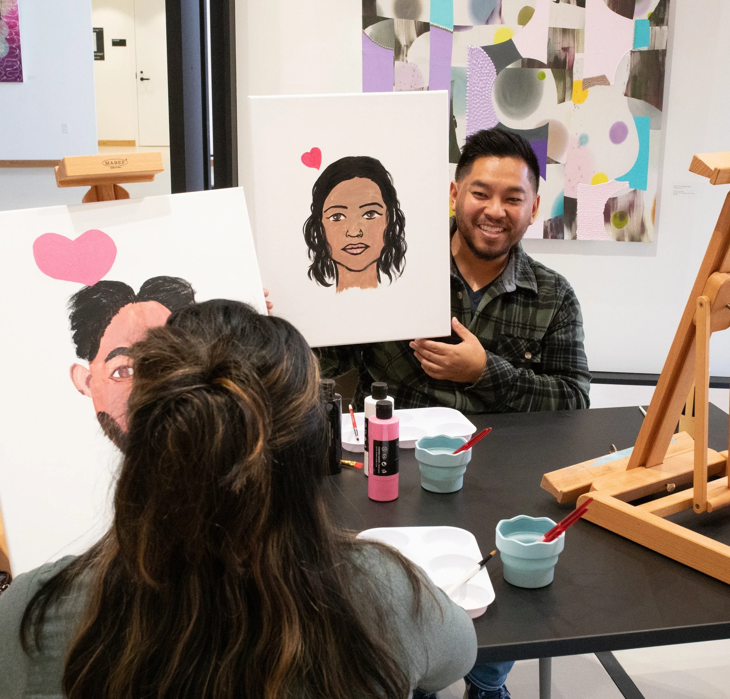 Paint Your Partner at Cura