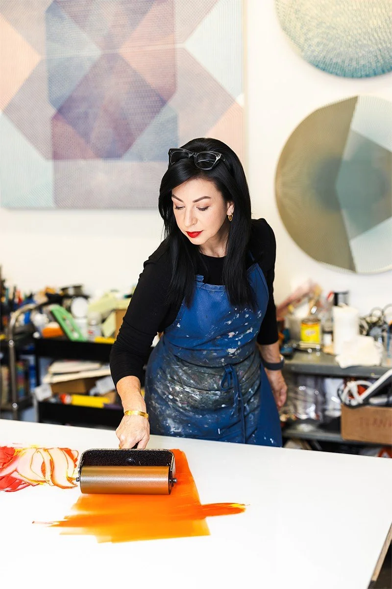 Beginning Pochoir Stencil Printing with Carrie Ann Plank