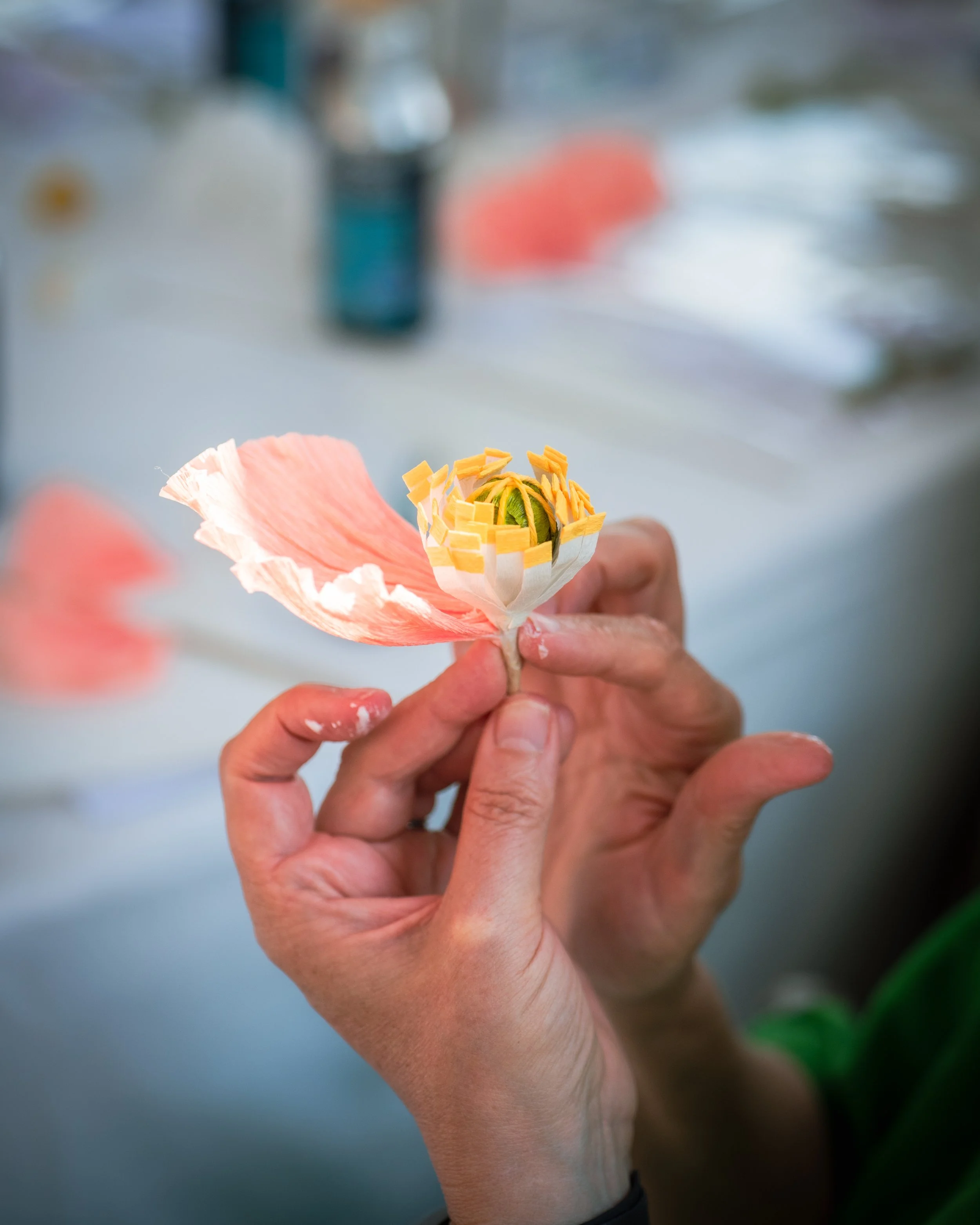Paper Peony: Mother's Day Floral Workshop