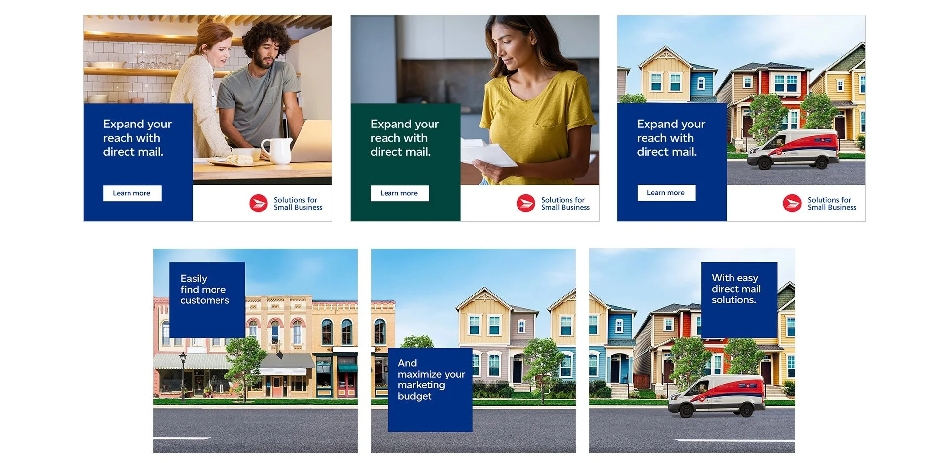Solutions for Small Business Direct Mail, Banners & Social