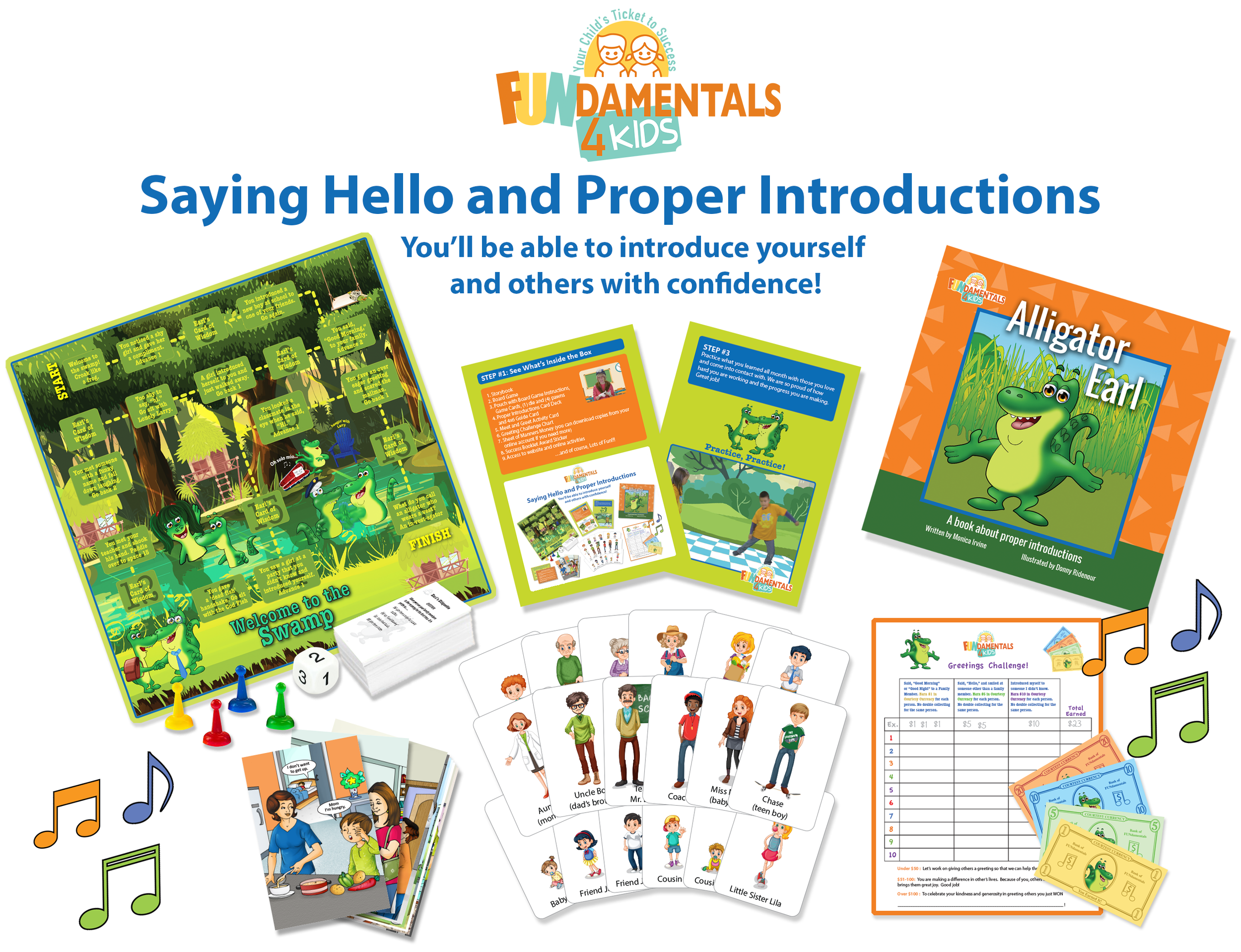 Subscription Manners Box - Saying Hello