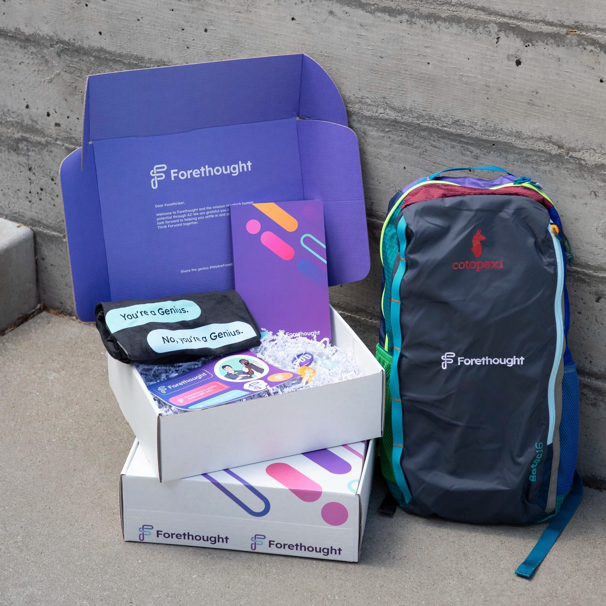 Swag Box - Box &amp; T-shirt Design + Production