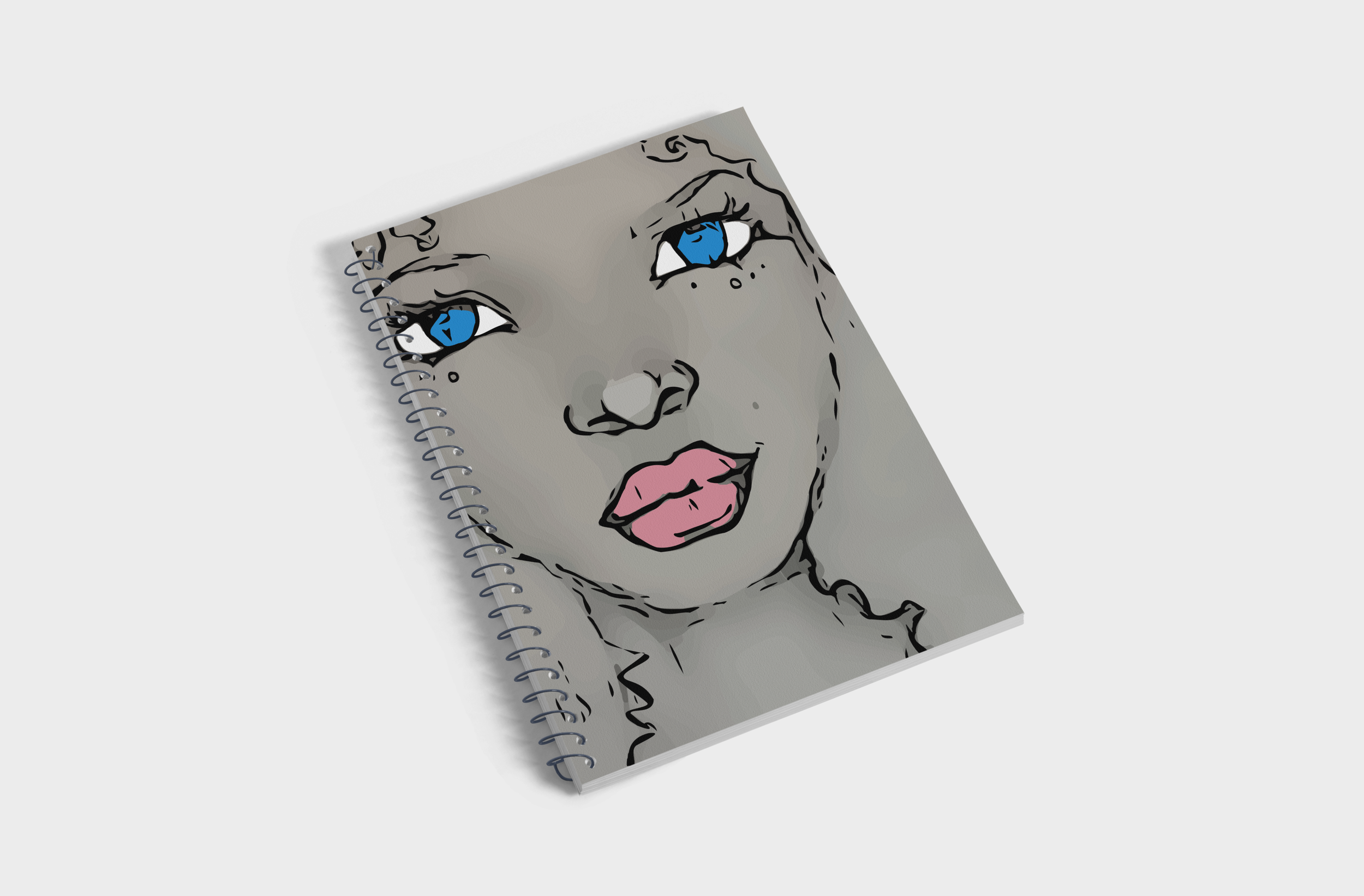 Blue Eyes Notebook