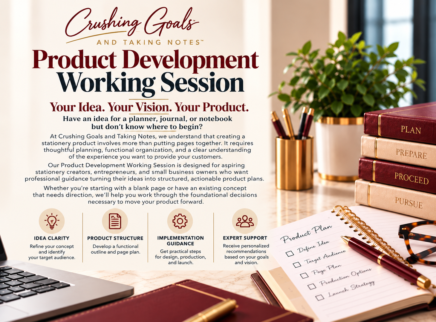 Crushing Goals Product Development Workspace Image.png