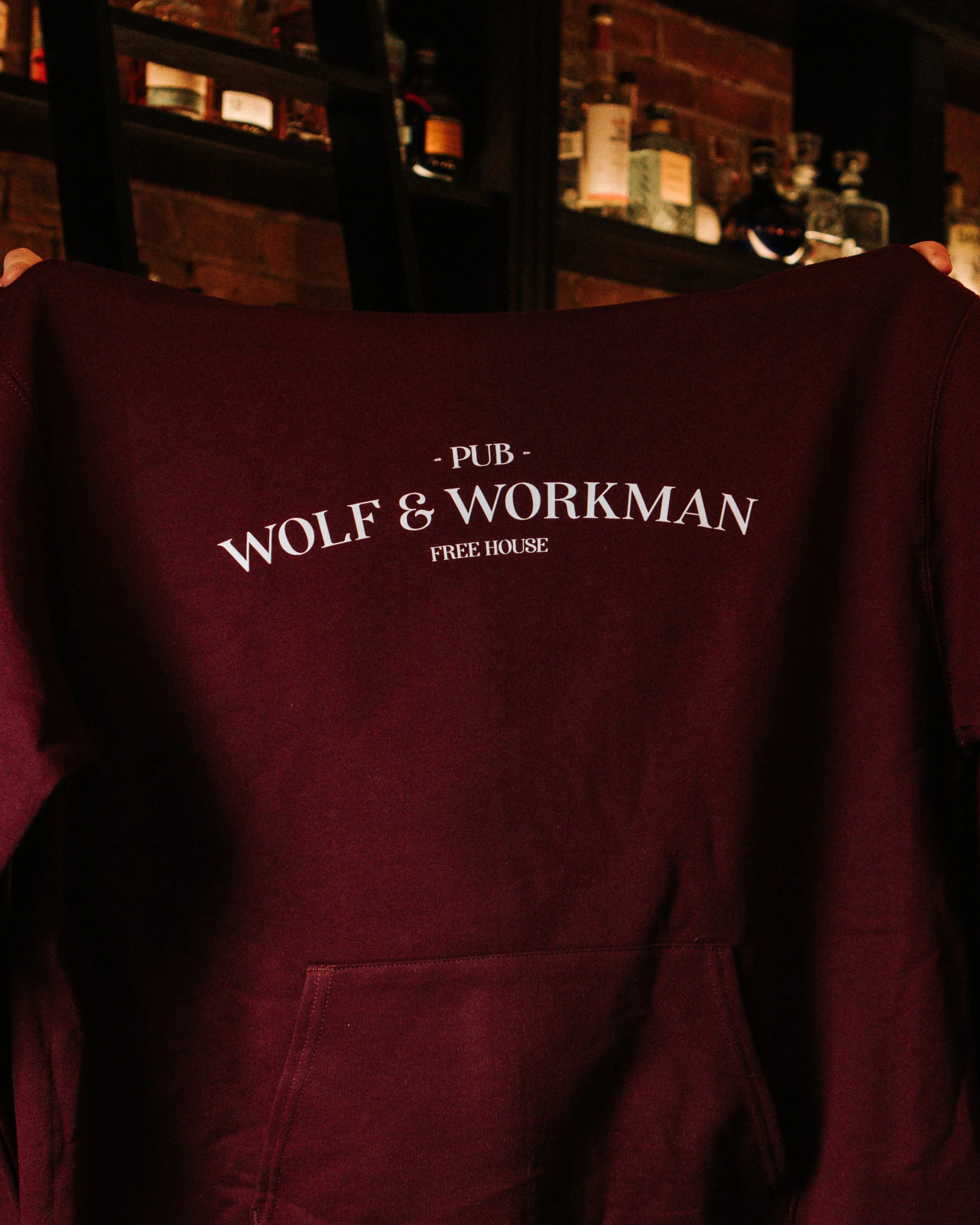 Ddeefa Color Wolf&Workman hoodie — Pub Wolf & Workman
