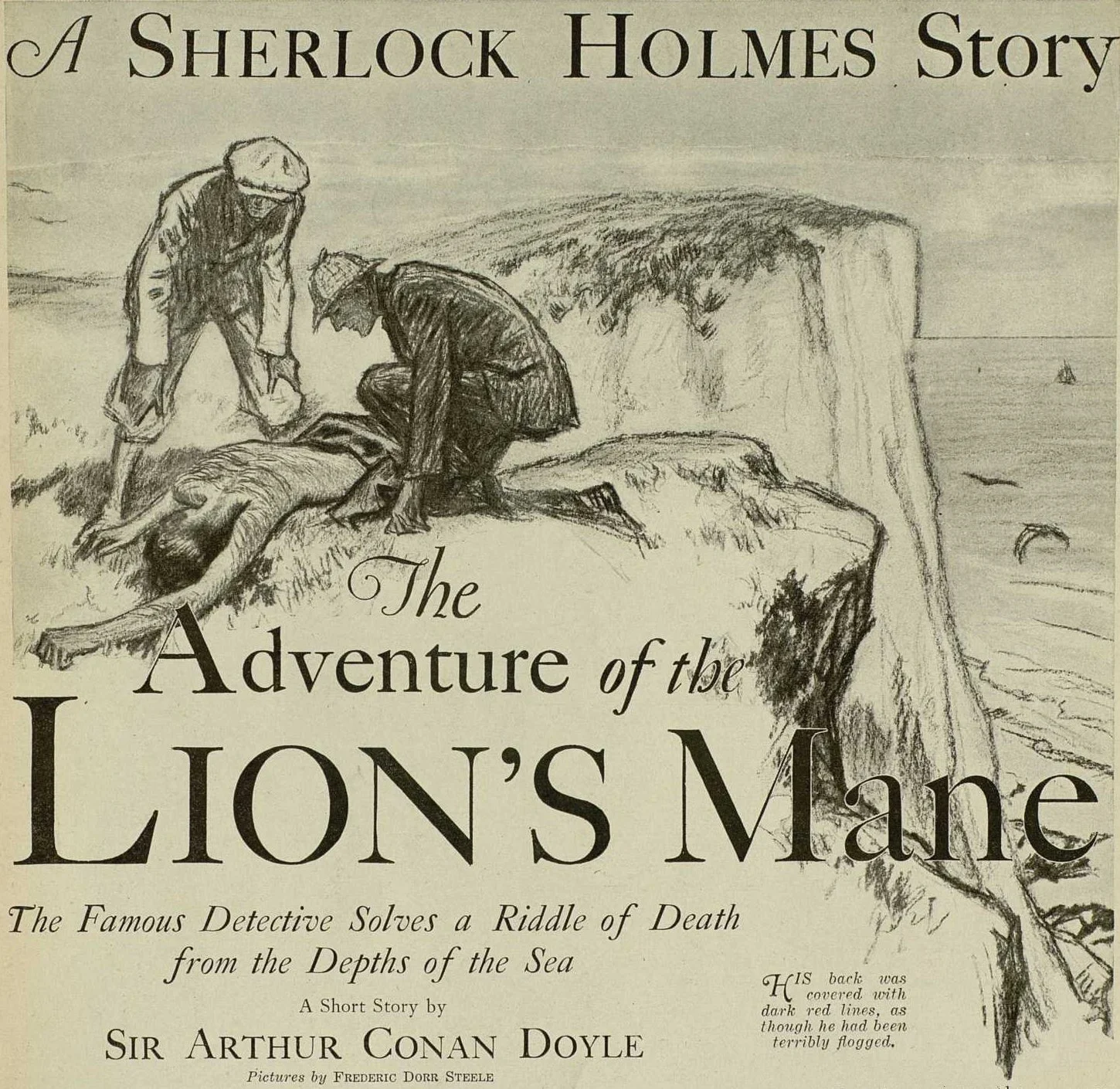 Arthur Conan Doyle's short story - The Lion's Mane • A Reading in One Act