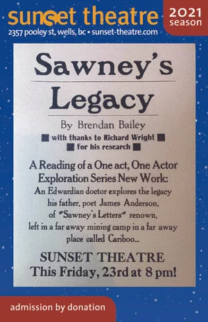 Exploration Series • Sawney's Legacy by Brendan Bailey • Play Reading
