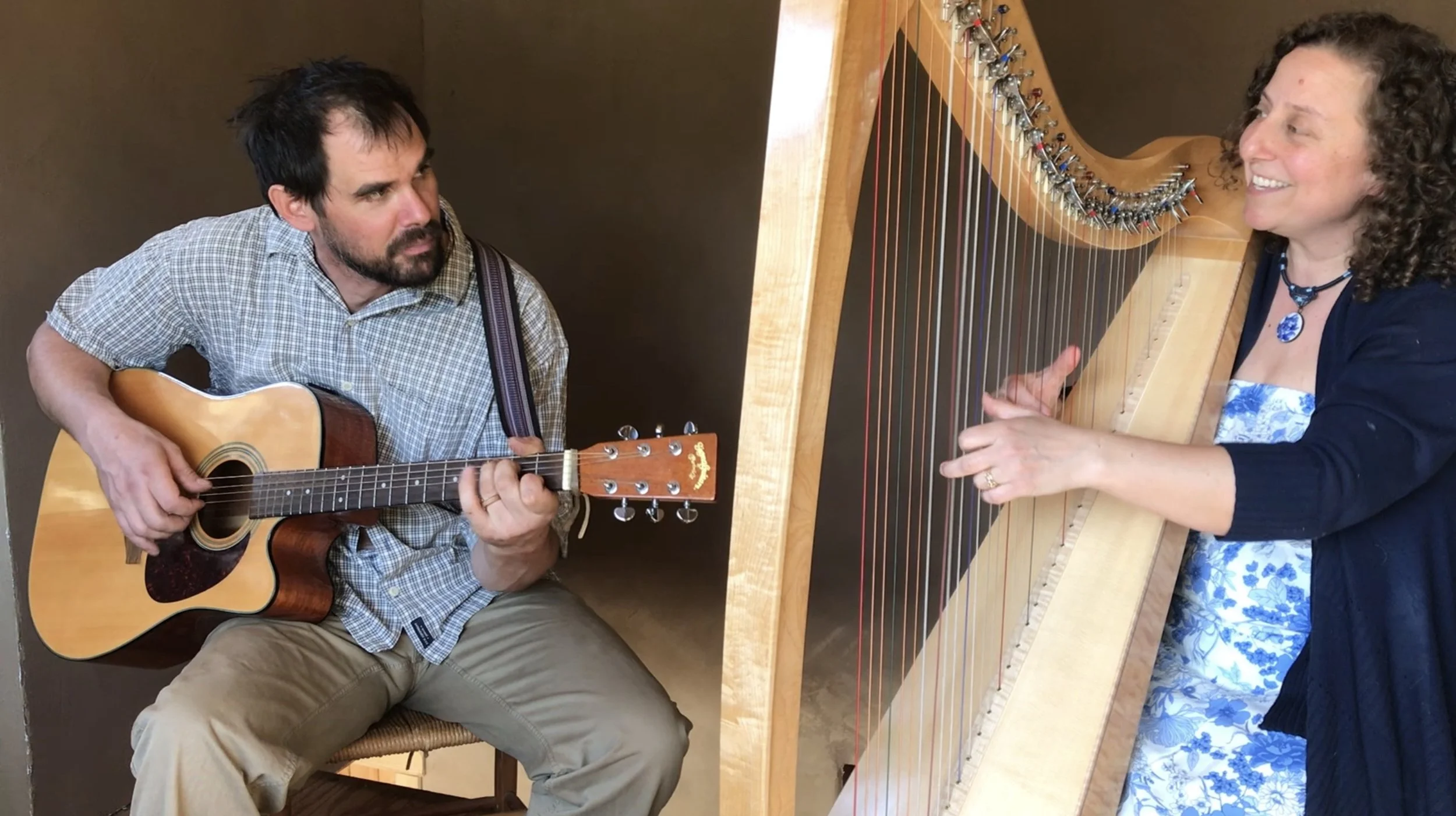 IMA Live Harp+Cello School Concert with Shoshanna and Dave!