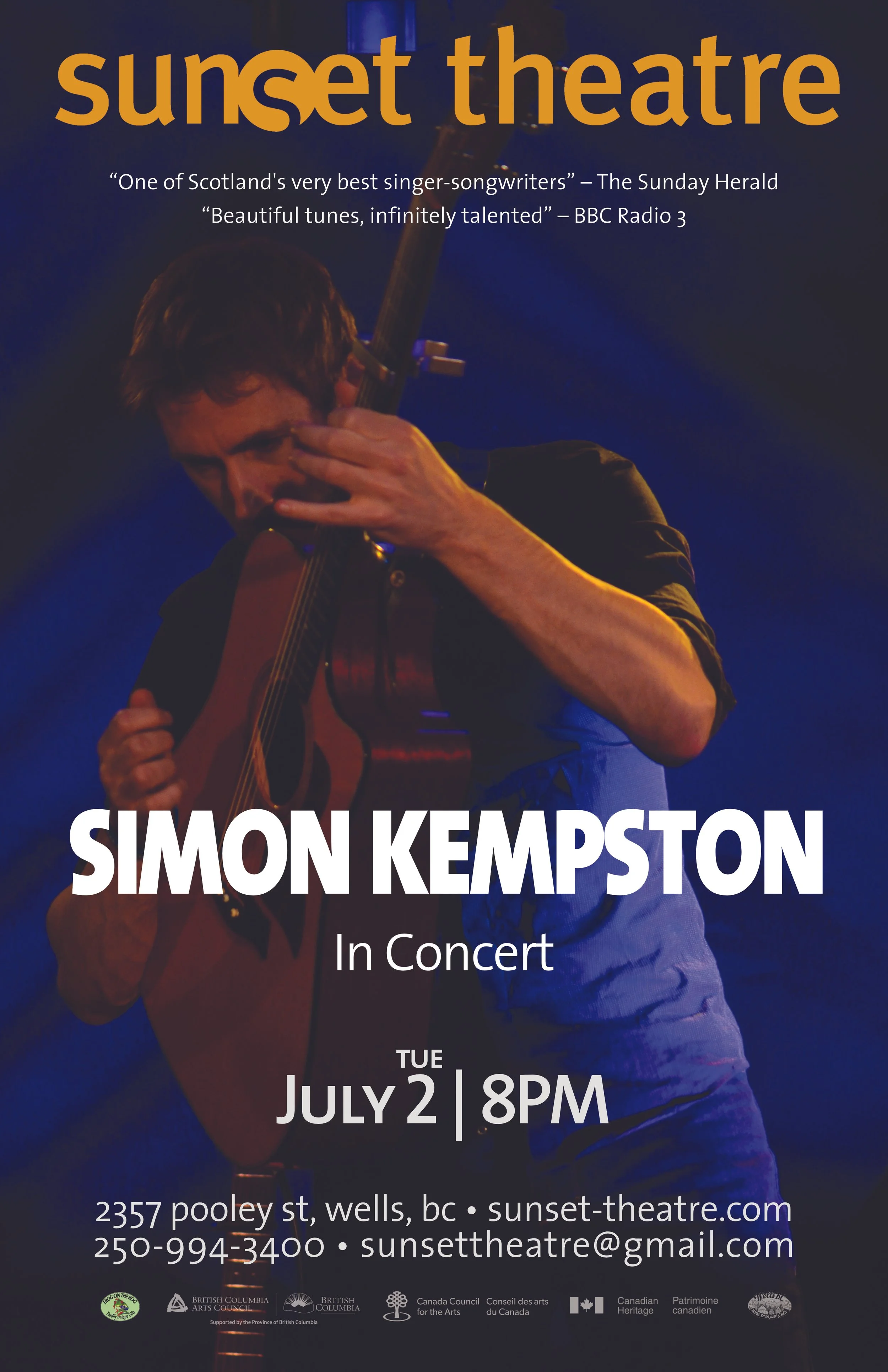 Simon Kempston in Concert